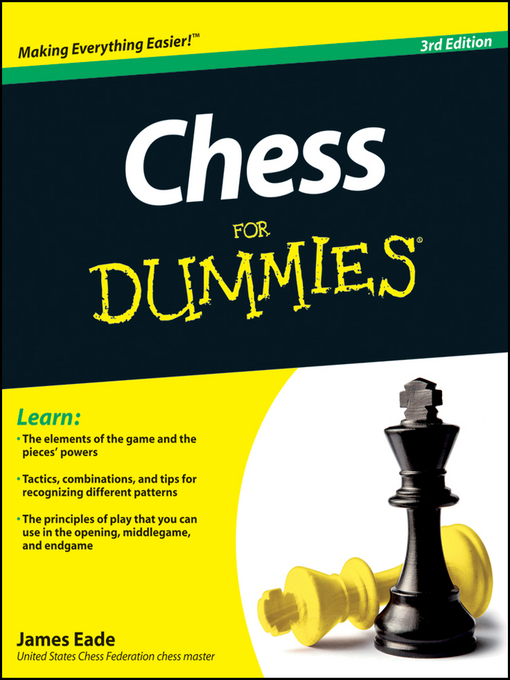 Title details for Chess For Dummies by James Eade - Wait list